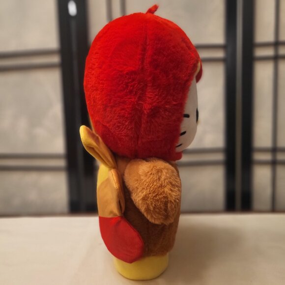 Kawaii Hello Kitty Turkey Plush Greeter Thanksgiving Harvest Fall Autumn NWT - Picture 5 of 7